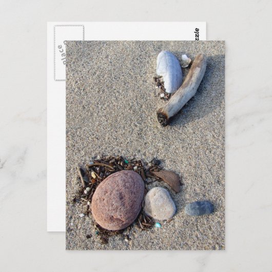 Strandschätze Postkarte (Vorne/Hinten)