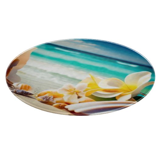 Strandschätze Schneidebrett (Ecke)