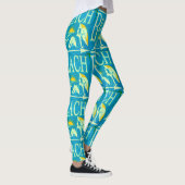 Strandschild blau leggings (Rechts)