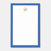 Strandschilder an der Küste Post-it Klebezettel (Vorderseite)