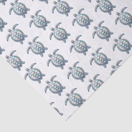 Strandschildkröte Seidenpapier (Ausschnitt)