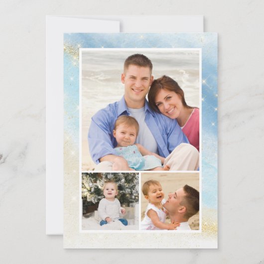 Strandschildkrötenküste Frohe Weihnachten 3 Foto (Rückseite)