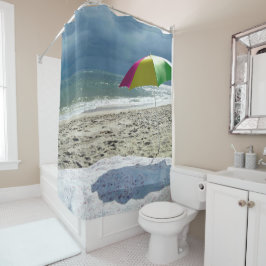 Strandschirm Duschvorhang