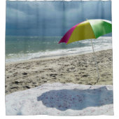Strandschirm Duschvorhang (Vorderseite)