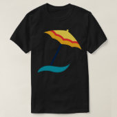 Strandschirm T-Shirt (Design vorne)