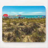 Strandschirme am Horizont Mousepad (Vorne)