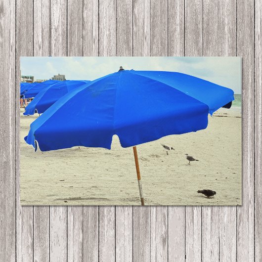 Strandschirme Seagulls im Meer Fußmatte