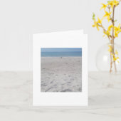 Strandschlauch, Blank-Card-Personalisierung Karte (Gelbe Blume)