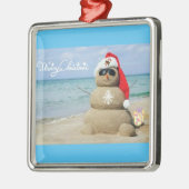 **STRANDSCHNEE MIT GREETING** CHRISTMAS ORNAMENT (Links)