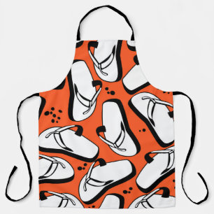 Strandschuhe mit nahtlosem Muster Schürze