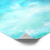 STRANDSCHUHE Vögel des Paradieses Poster (Ecke)