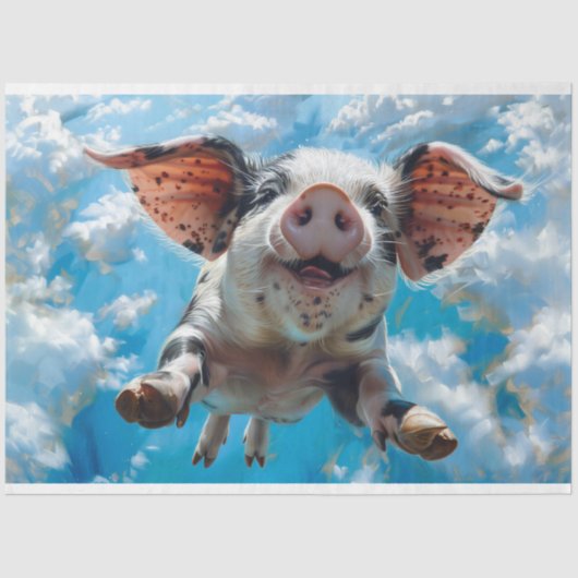 Strandschweinchen Seidenpapier (Vorderseite)