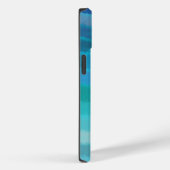 Strandschwimmbecken an der Küste auf Türkis Case-Mate iPhone Hülle (Rückseite / Rechts)