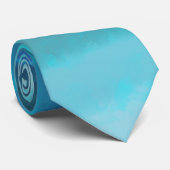 Strandschwimmbecken an der Küste auf Türkis Krawatte (Gerollt)