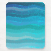 Strandschwimmbecken an der Küste auf Türkis Mousepad (Vorne)