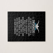 Strandschwimmer Schwimmen Geschenke für Männer Fra Puzzle (Horizontal)