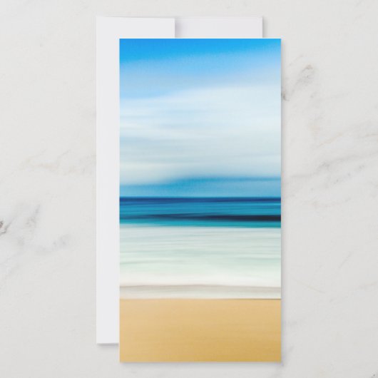 Strandsee Save the Date (Rückseite)