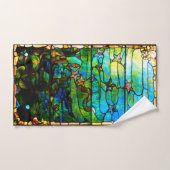 Strandseegewässer aus Glastiffen Badhandtuch Set (Handtuch)