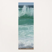 Strandseewellen Sandstrände Fitness Top Yogamatte (Vorderseite)