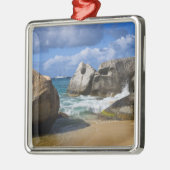 Strandseite der Jungfrau Gorda, britische Jungfrau Ornament Aus Metall (Links)