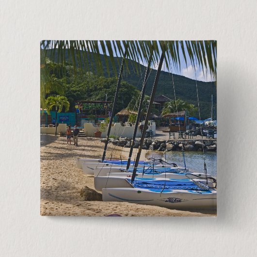 Strandseite des Leverick Bay Resort & Marina, Button (Vorderseite)