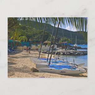 Strandseite im Leverick Bay Resort & Marina, Postkarte
