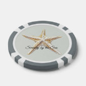 Strandserenität beim Seestern Pokerchips (Einzeln)