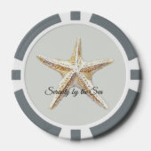 Strandserenität beim Seestern Pokerchips (Vorderseite)