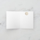 Strandservice Vielen Dank Anmerkung Karte (Innenseite)