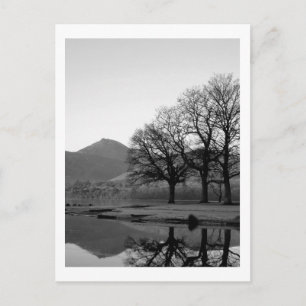 Strandshag Bay Reflections a Derwentwater Postcar Postkarte