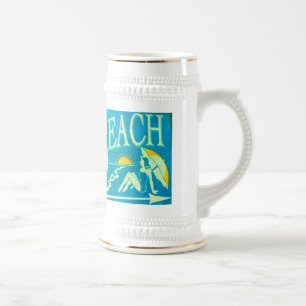 Strandsignstein Bierglas