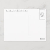 Strandsitze - Maßgeschneiderte Postkarte (Rückseite)