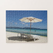 Strandsitze Puzzle (Horizontal)