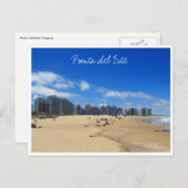 Strandskyline Postkarte (Vorne/Hinten)