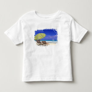 Strandsonnenschirm, Abaco, Bahamas Kleinkind T-shirt
