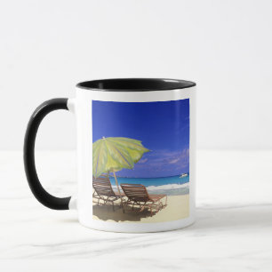 Strandsonnenschirm, Abaco, Bahamas Tasse