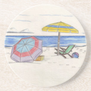 Strandsonnenschirme Untersetzer