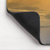 Strandsonnenuntergang Mousepad (Ecke)