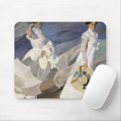 Strandspaziergang 1909 mousepad (Mit Mouse)