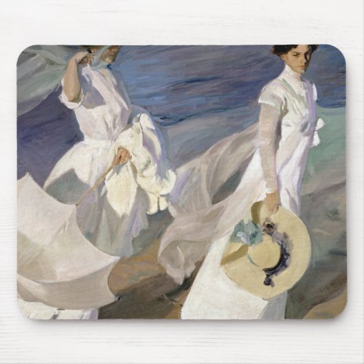 Strandspaziergang 1909 mousepad (Vorne)