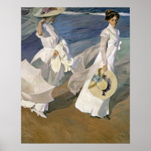 Strandspaziergang 1909 poster