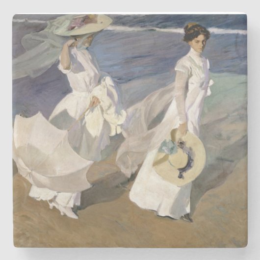 Strandspaziergang 1909 steinuntersetzer (Vorderseite)