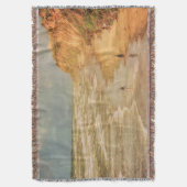 Strandspaziergang am Vintagen Meer Decke (Vorderseite Vertikal)