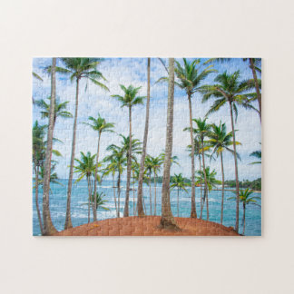 Strandspaziergang Ozean aquamarine Wellen Wasser B Puzzle