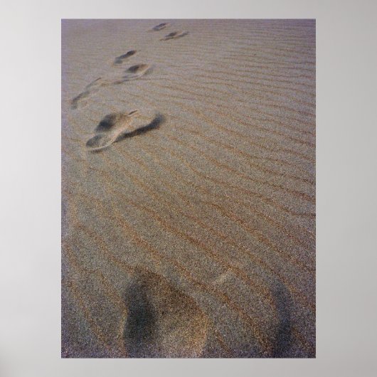 Strandspaziergang Poster (Vorne)