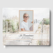 Strandspaziergang zur Feier zum Gedenken an das Le Gästebuch (Vorderseite)