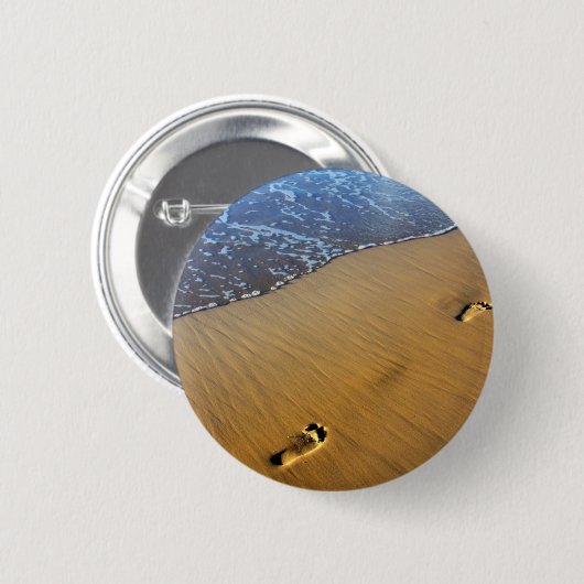 Strandspaziergänge Button (Vorne & Hinten)