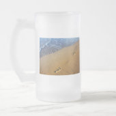 Strandspaziergänge Mattglas Bierglas (Links)