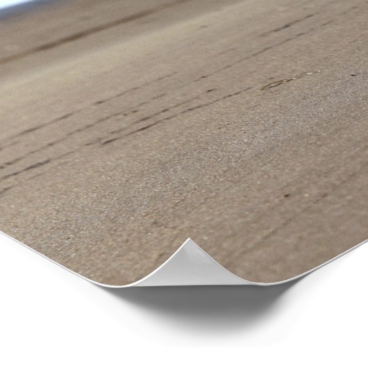 Strandspaziergänge Poster (Ecke)