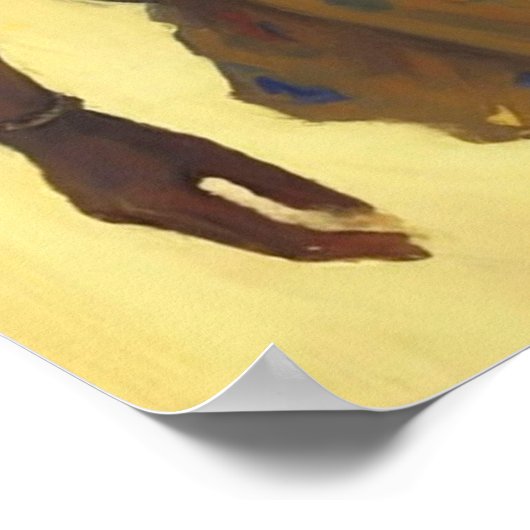 Strandspaziergänge Poster (Ecke)